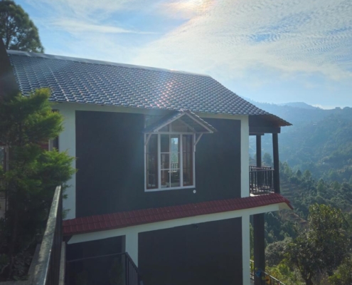 mountain-view-cottage-mukteshwar-02 Mountain view cottage exterior in Mukteshwar